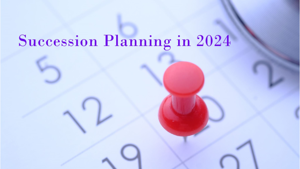 Calendar with a pin in it